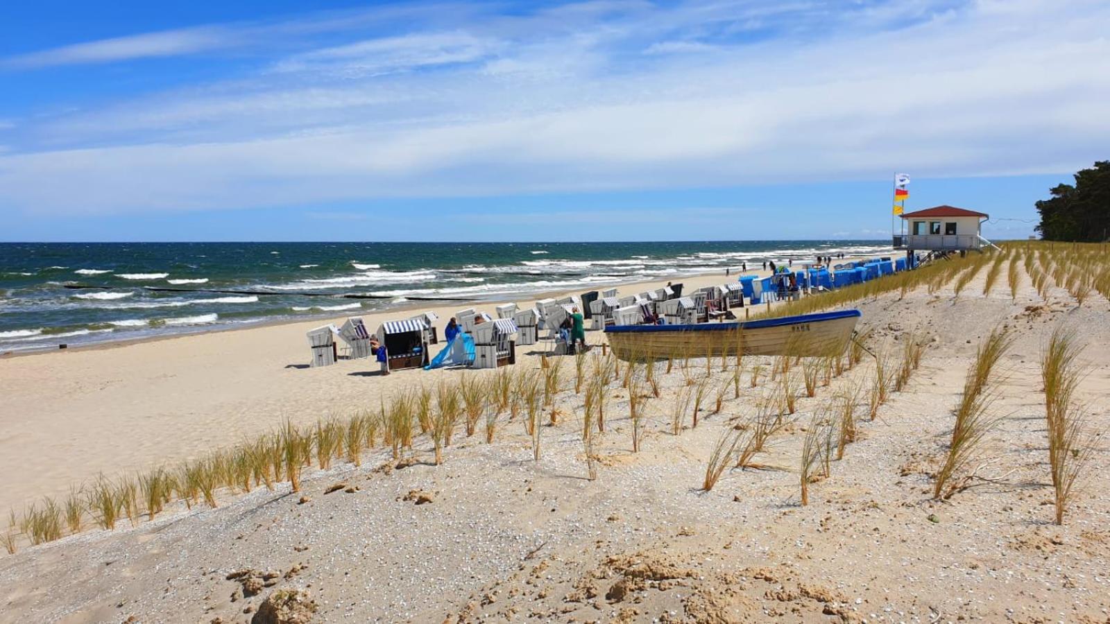 "Ab Zum Strand" Ferienwohnung Mit Balkon Zempin Exterior foto